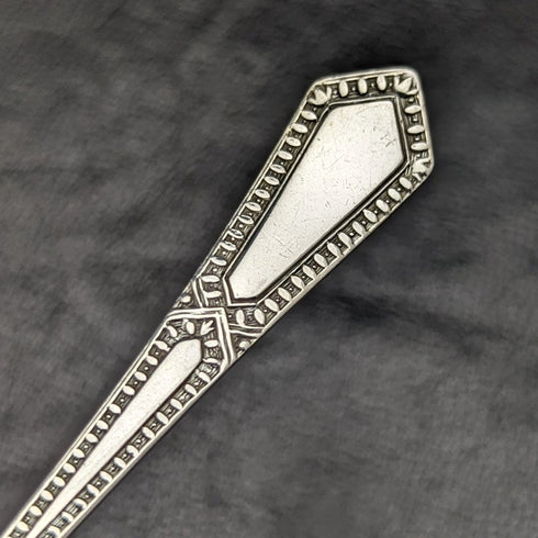 1903年 英国アンティーク 純銀製クリスニングカトラリーセット ケース入り