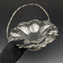 British Antique Silver Plate Large Basket Operating Handle 836g