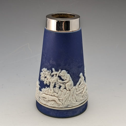 英國復古 Jasperware 花瓶/花瓶 William Adams