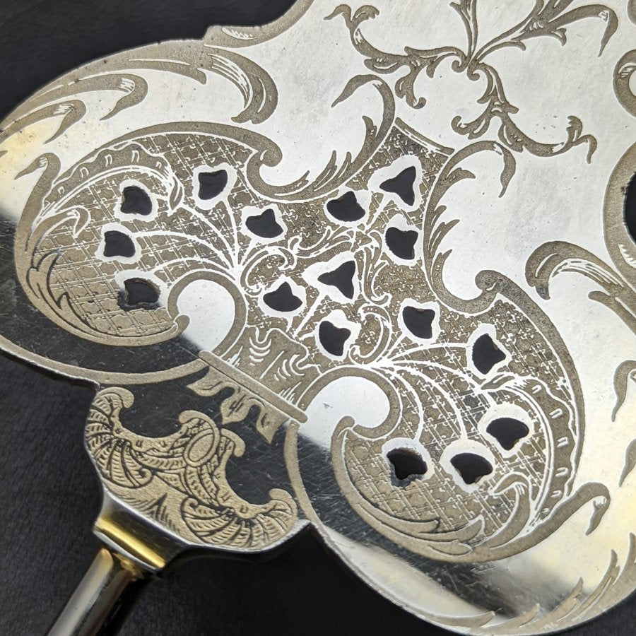 20世紀初頭 ドイツアンティーク サービングカトラリー 800シルバー