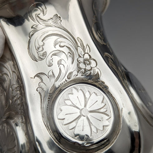 1856 年英國古董純銀馬克杯 164 克