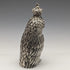 Vintage Sterling Silver Owl Shape Portable Perfume Bottle