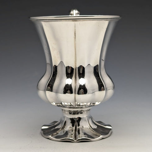 1853 年英國古董純銀馬克杯 122 克亨利威爾金森