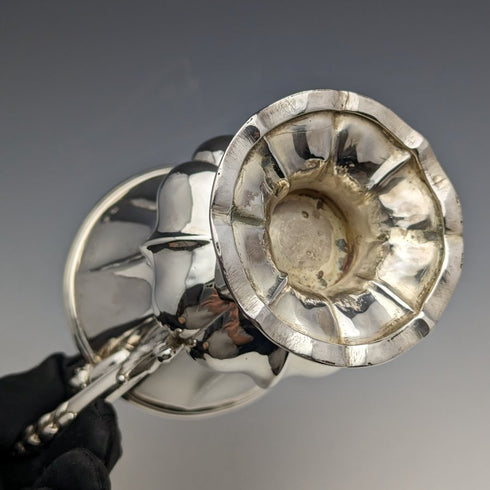 1853 年英國古董純銀馬克杯 122 克亨利威爾金森