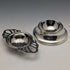 British vintage silver plate tea strainer