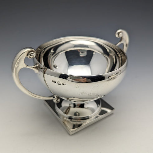 英国ヴィンテージ シルバープレート製 シュガーポット&クリームジャグ