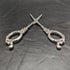 1963 British Vintage Sterling Silver Handle Grape Scissors 61g