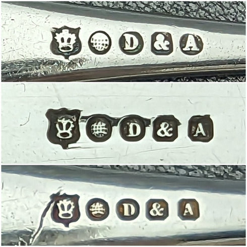 1890年頃 英国アンティーク シルバープレート製 クリスニングカトラリーセット ケース入