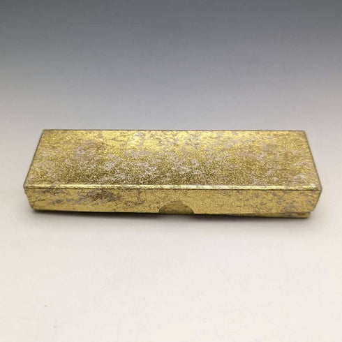 1936 British vintage sterling silver anointing spoon in paper box William Suckling