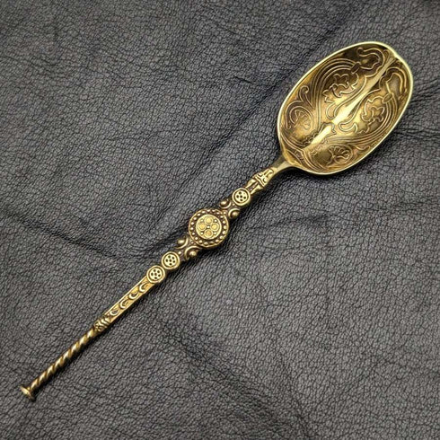 1936 British Vintage Sterling Silver Annoting Spoon Barker Brothers