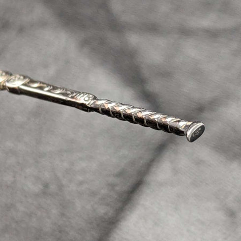 1936 British Vintage Pure Silver Annoting Spoon IS Greenberg