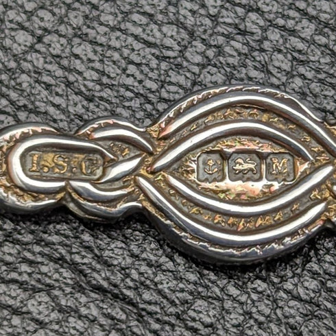 1936 British Vintage Pure Silver Annoting Spoon IS Greenberg