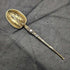 1936 British Vintage Pure Silver Annoting Spoon Mayes Mills