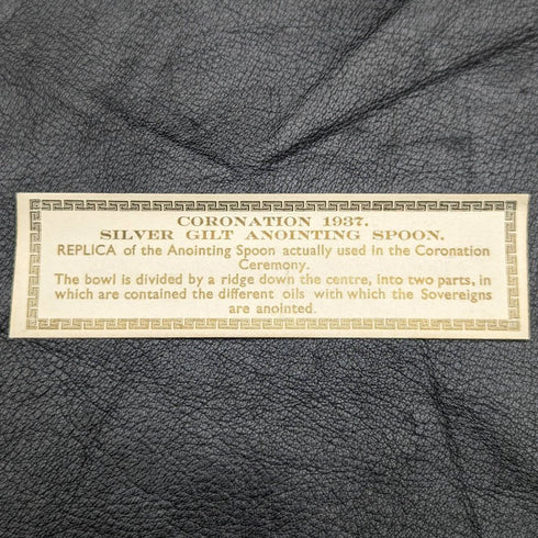 1936 British Vintage Pure Silver Annoting Spoon Mayes Mills