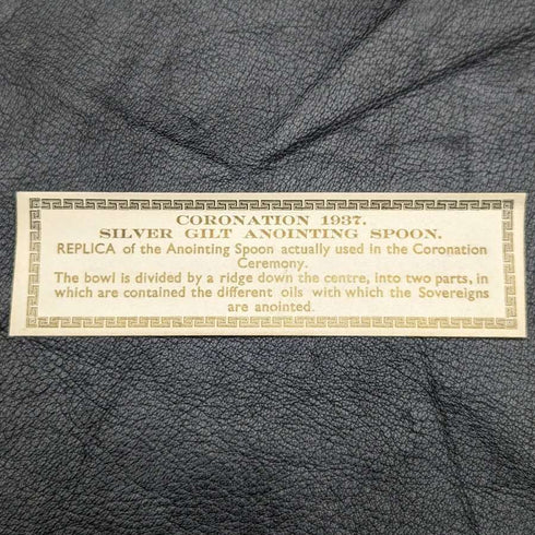 1936 British Vintage Pure Silver Annoting Spoon Mayes Mills