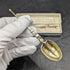 1936 British Vintage Pure Silver Annoting Spoon Mayes Mills