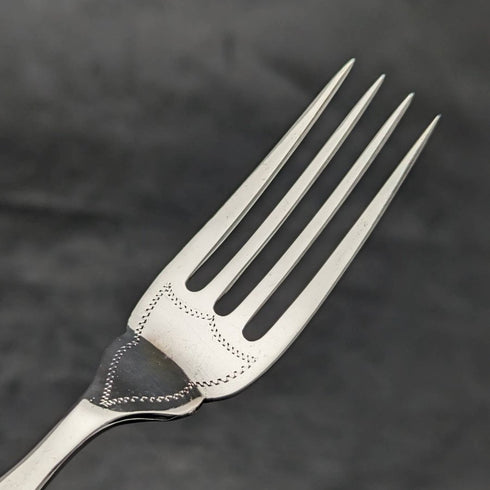 1930年頃 英国ヴィンテージ シルバープレート製 カトラリーセット 6x2