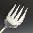 Around 1920 English antique silver plate serving cutlery 3-piece set in case