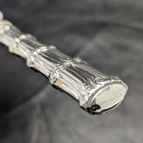 Around 1900 British antique silver plate fish server set