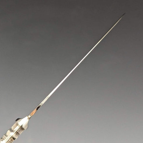 1975年 英国ヴィンテージ 純銀ハンドル 小型ケーキサーバ 箱入り