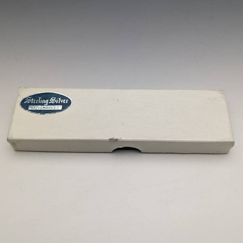 1975年 英国ヴィンテージ 純銀ハンドル 小型ケーキサーバ 箱入り