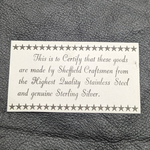 1975年 英国ヴィンテージ 純銀ハンドル 小型ケーキサーバ 箱入り