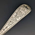 1894 British Antique Sterling Silver Spoon Fine Engraving Case