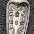 1894 British Antique Sterling Silver Spoon Fine Engraving Case