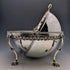 Around 1900 English antique silver plate breakfast dish MARTIN HALL