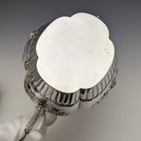 1897 British Antique Sterling Silver Sugar Pot & Cream Jug Total 183g