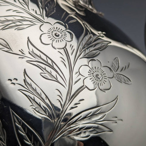 英国ヴィンテージ プレートピューター製 ティーポット3点セット