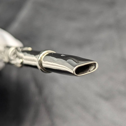 ヴィンテージ コンチネンタルシルバー製ハンドル マテ茶用ストロー(ボンビージャ)