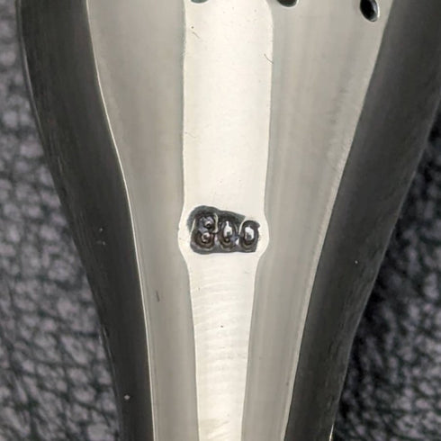 ヴィンテージ コンチネンタルシルバー製ハンドル マテ茶用ストロー(ボンビージャ)