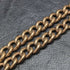 Cadena Albert doble de oro laminado, antigüedad británica, 46g, sin dije