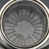 Barril para galletas de cristal tallado vintage británico con tapa plateada 917g