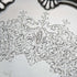 1899 British Antique Sterling Silver Salva Card Tray Diameter 21.5cm 400g Barker Bros