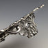 1899 British Antique Sterling Silver Salva Card Tray Diameter 21.5cm 400g Barker Bros