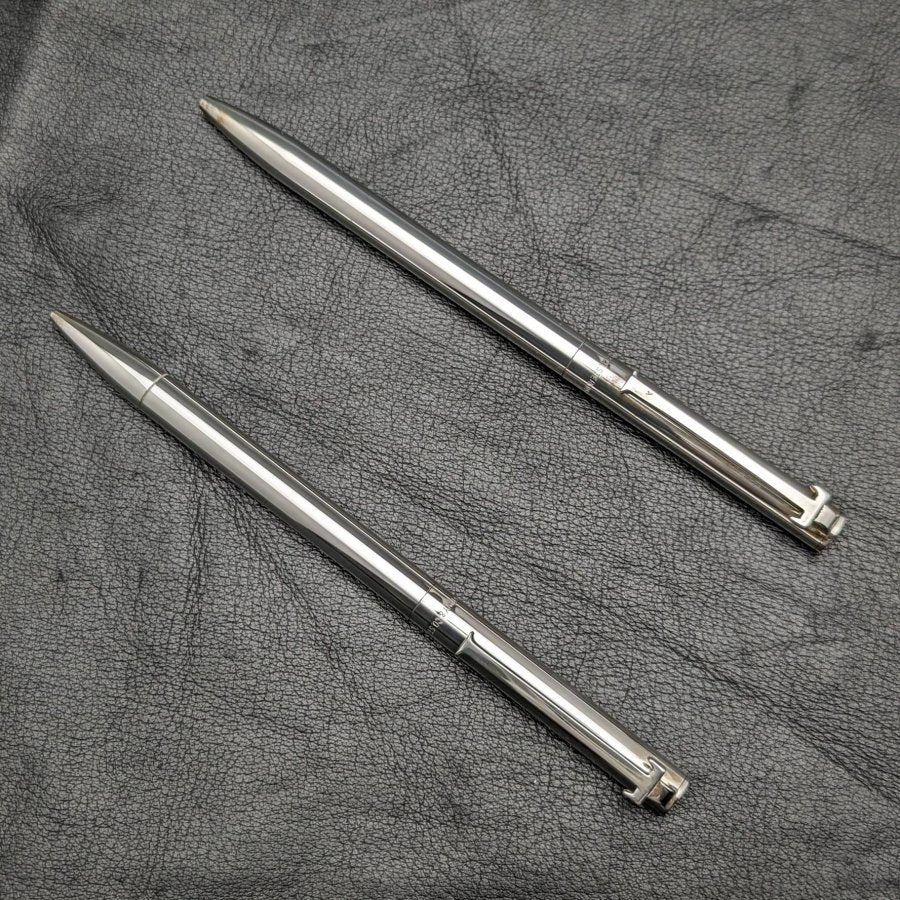 米国ヴィンテージ ティファニー 純銀製 推進式ペンシル＆ボールペン