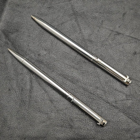 米国ヴィンテージ ティファニー 純銀製 推進式ペンシル&ボールペン ケース入り