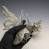 British Vintage Pewter Chicken Figurine Pair