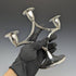 British Vintage Silver Plated 3 Burner Candle Stand Candelabra
