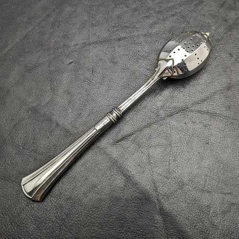 米国アンティーク 純銀製 ティーインフューザー ケース入り