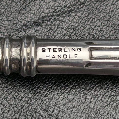 米国アンティーク 純銀製 ティーインフューザー ケース入り