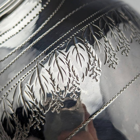 1801年 英国アンティーク ジョージアン 純銀製 クリームジャグ 97g