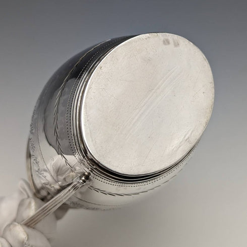 1801年 英国アンティーク ジョージアン 純銀製 クリームジャグ 97g