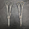 British Vintage Silver Plated Grape Scissors Pair 168g