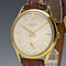British vintage Benson men's wristwatch gold plated case 17 stones works well