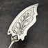 French antique sterling silver handle hors d'oeuvre cutlery set in case