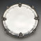 1935 British Vintage Sterling Silver Compote/Tazza Diameter 24cm 668g Barnard