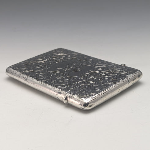 1900 年英國古董純銀名片夾 79 克 Henry Pope